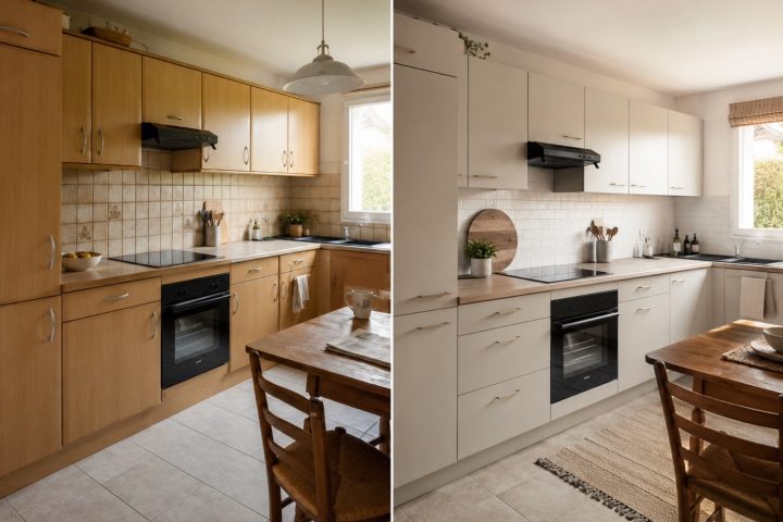 Avant/après : transformer sa cuisine pour moins de 500 €