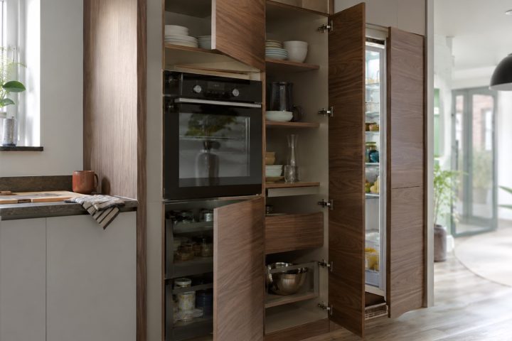 Le caisson colonne : four et frigo bien intégrés