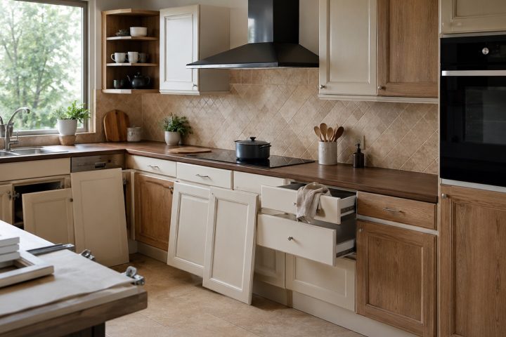 Cuisine Mobalpa : remplacer les portes sans tout refaire