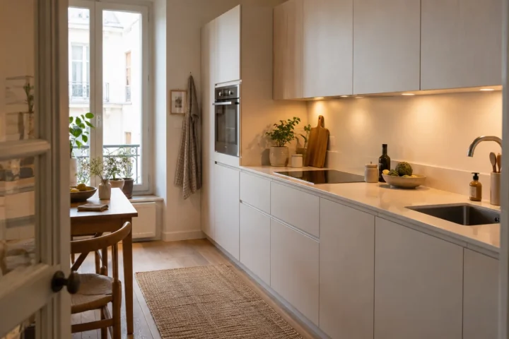 Comment éviter qu&rsquo;une colonne four domine une petite cuisine ?