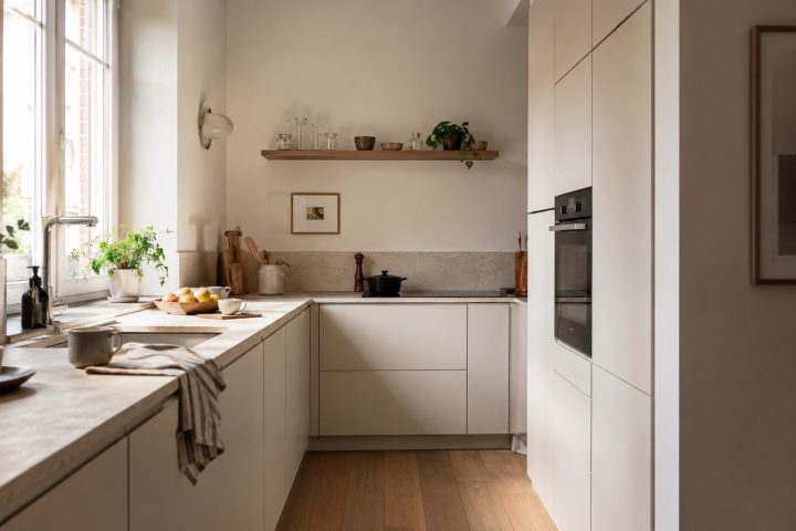 Comment éviter qu&rsquo;une colonne four domine une petite cuisine ?