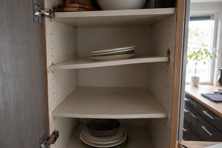 Comment récupérer une colonne dont les tablettes ne sont plus au même niveau ?