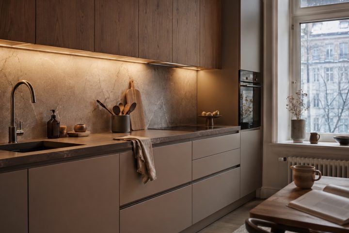 Quel matériau choisir pour une cuisine d&rsquo;appartement très chauffée l&rsquo;hiver ?