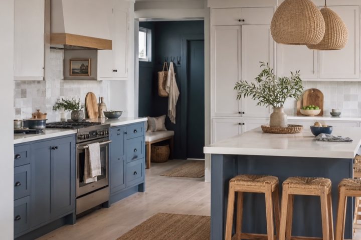Le style bord de mer : bleu, blanc et matières naturelles