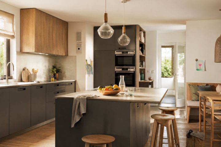 La cuisine familiale : belle, pratique et résistante