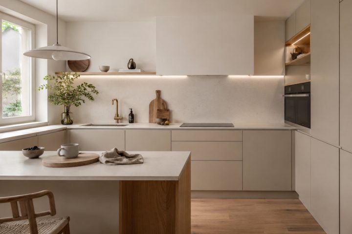 La cuisine minimaliste : l&rsquo;épure totale, sans la froideur