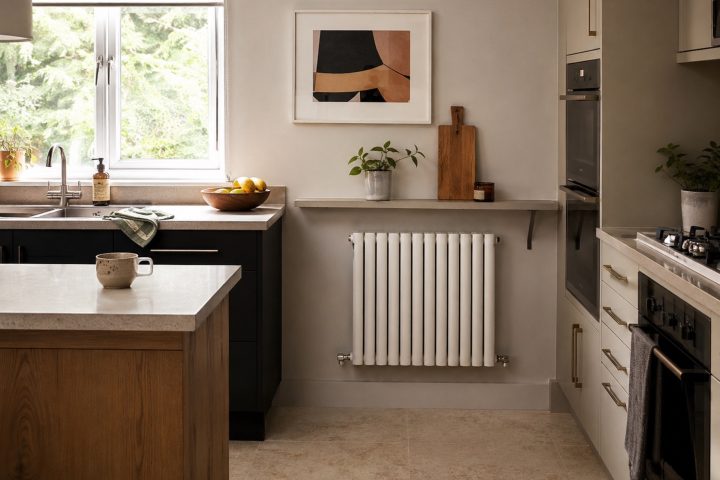Cuisine avec radiateur gênant : le contourner sans mauvais bricolage