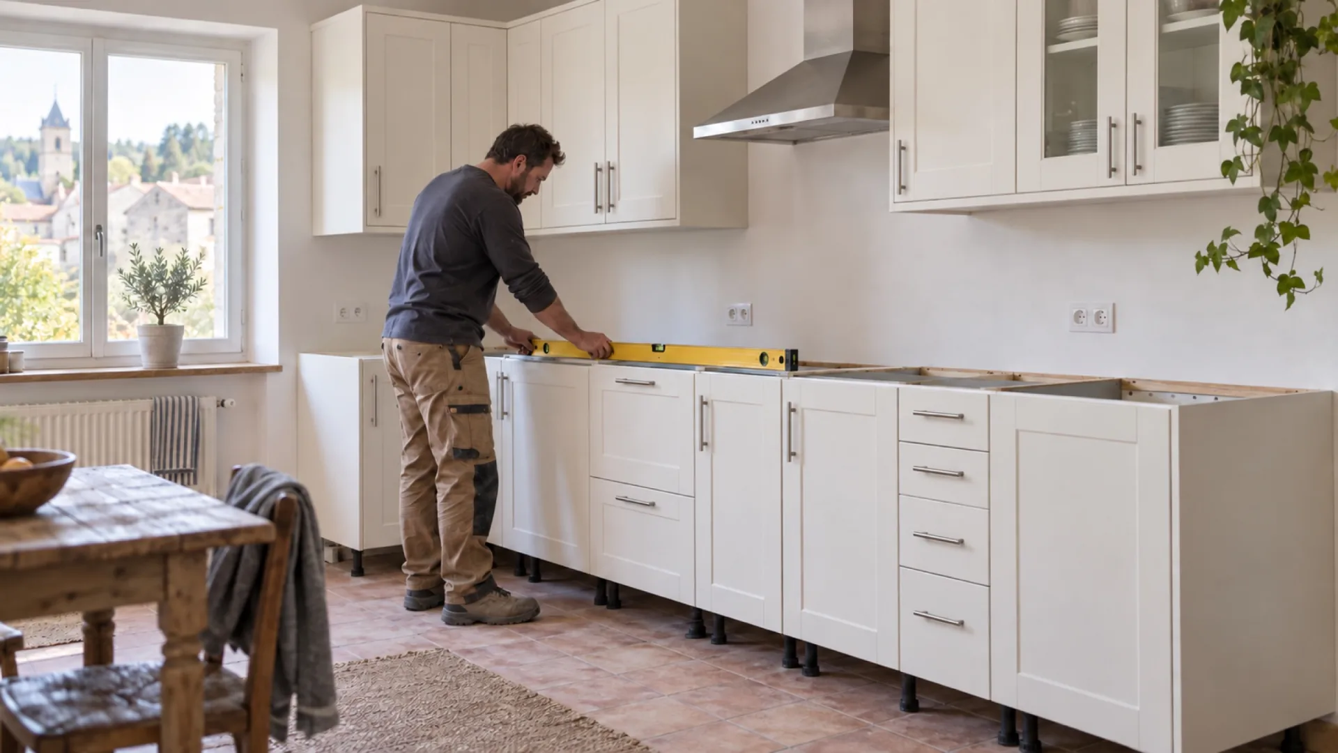 Installer une cuisine équipée soi-même : l'ordre des étapes