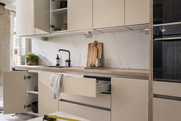 Les dimensions standard du mobilier de cuisine