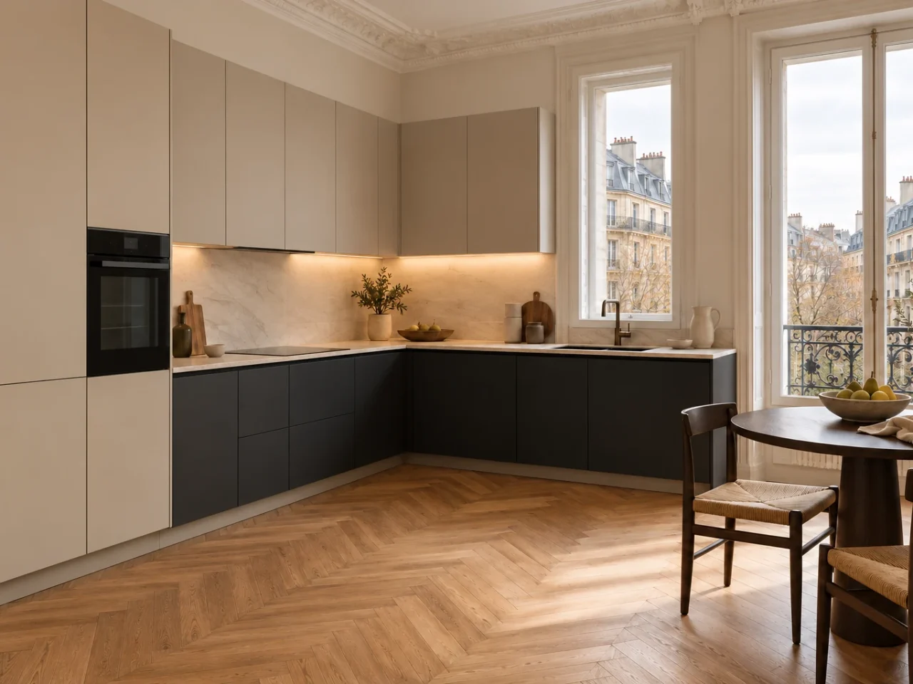 Percer les charnières d&rsquo;une porte compatible IKEA Faktum : les cotes